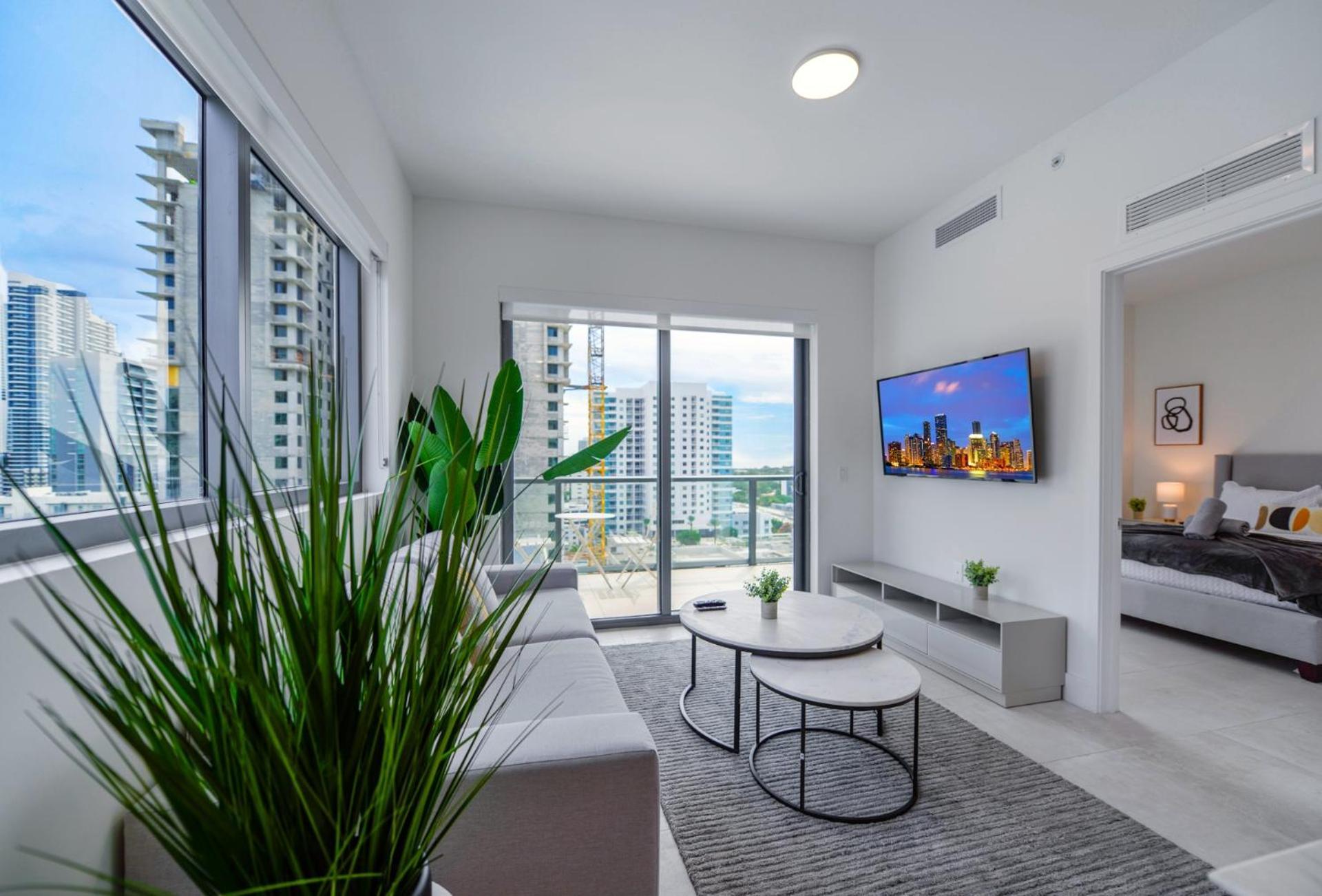 With Amazing Views In The Heart Of Brickell Apartamento *