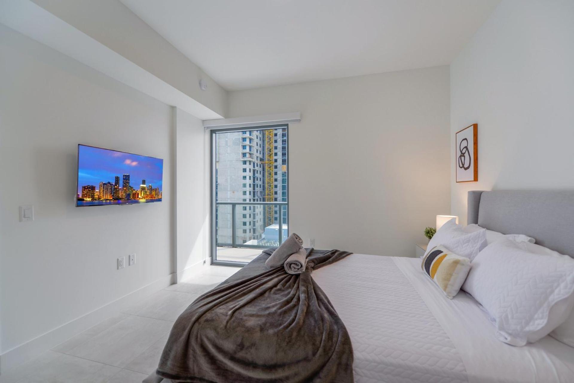 With Amazing Views In The Heart Of Brickell Apartamento Miami